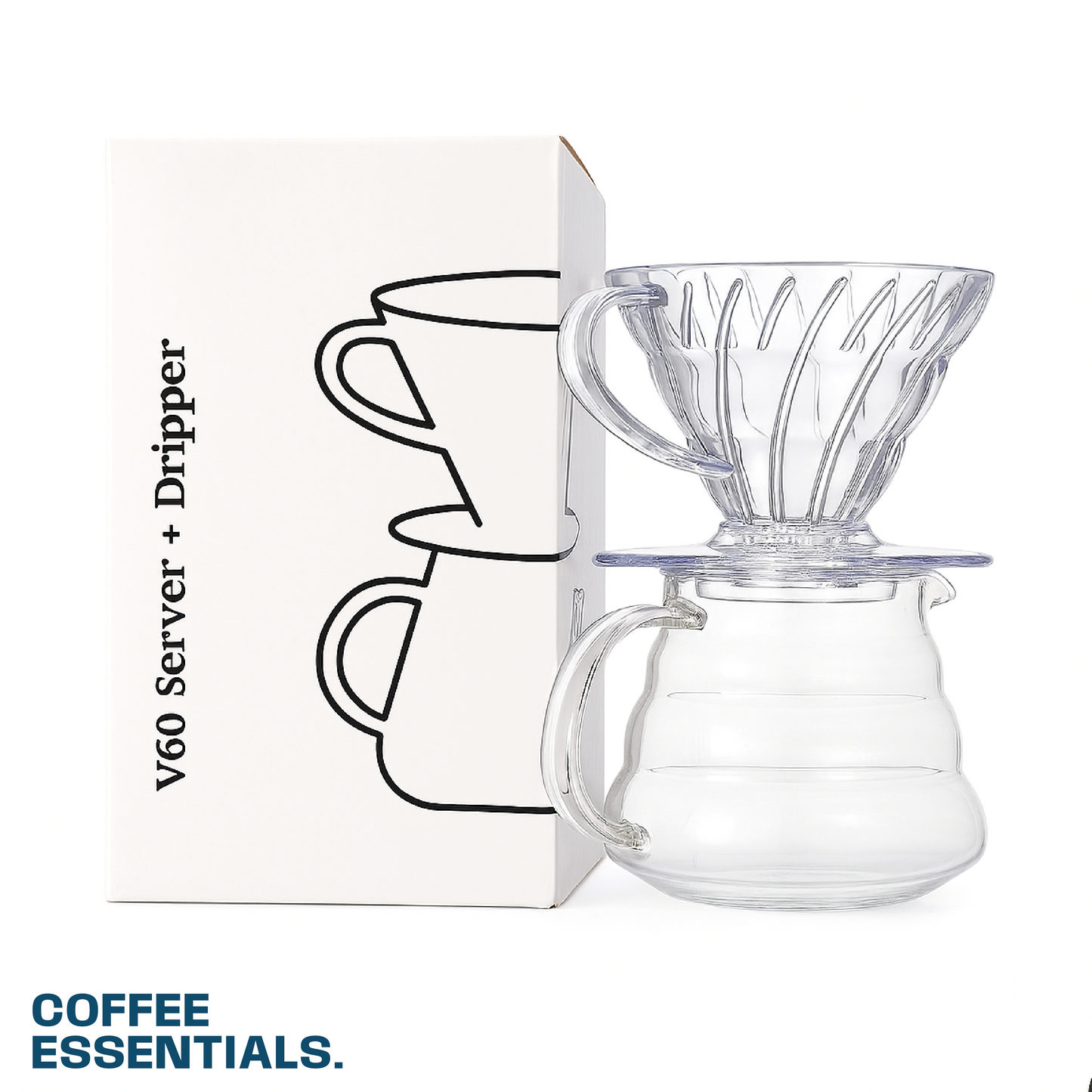Pour Over Coffee Dripper Set - V60 300ml